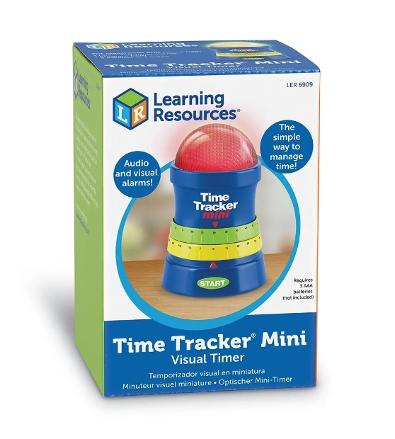 Learning Resources | Mini Visual Time Tracker | Kids Time Management ...